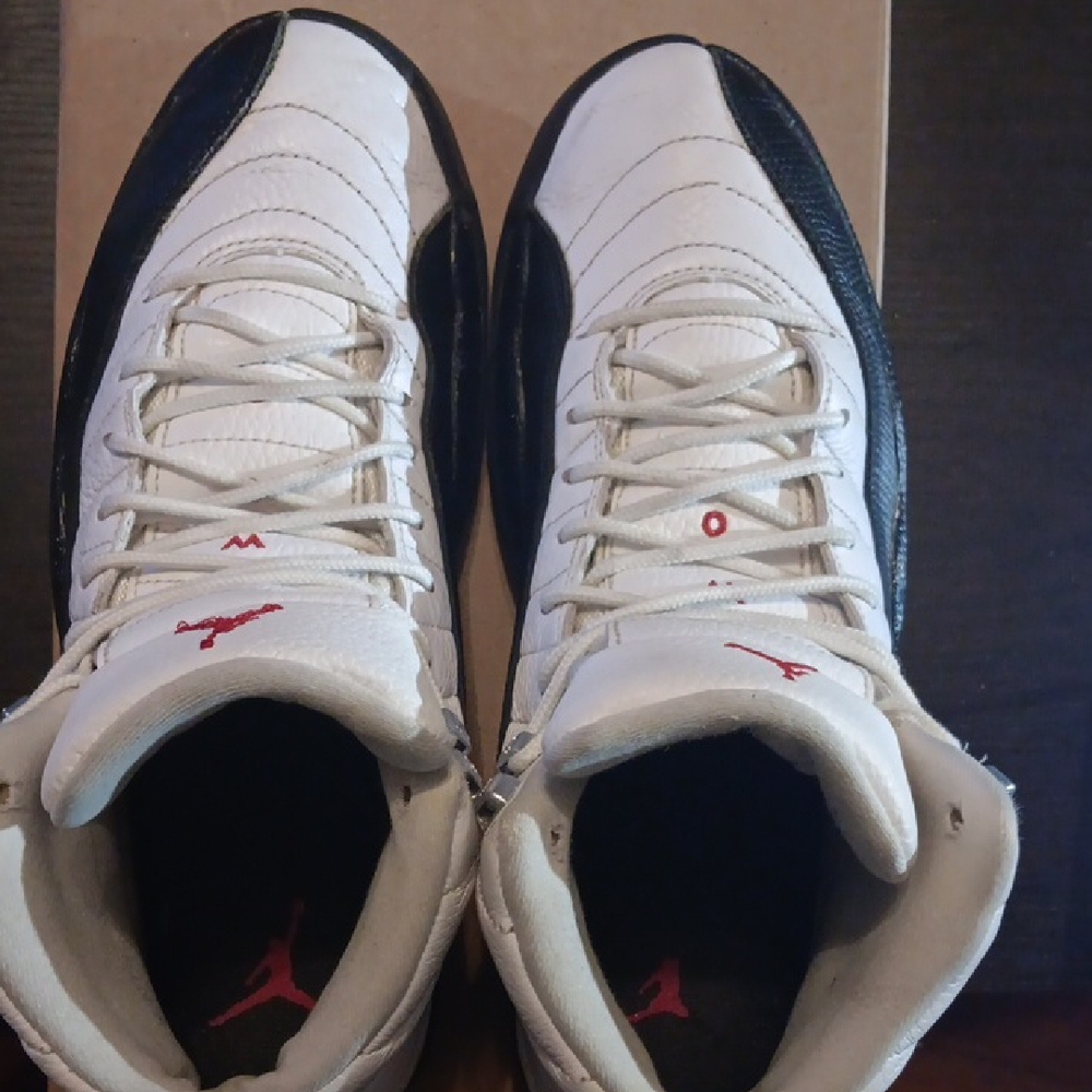 Jordan 12 Retro "Taxi Flip" (2024) Mens SZ 9.5 Womens SZ 11 EUC - Picture 6 of 9